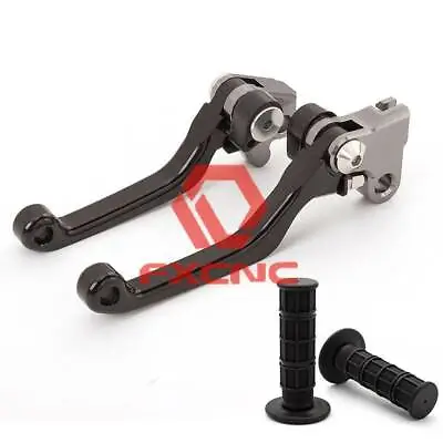 FXCNC For  CR125R/250R 2004-07 CNC Dirtbike Clutch Brake Pivot Levers Grip • $33.99