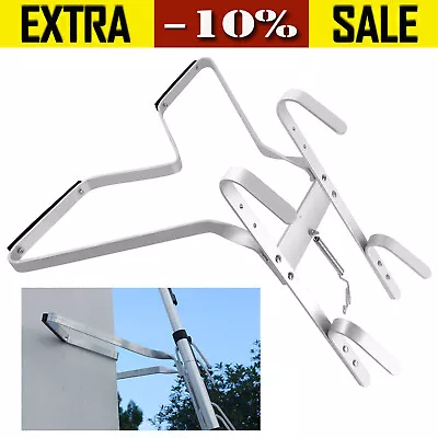 Aluminium Ladder Stand Off V Shape Corner Ladder Stay Safe Accessory Heavy Duty • £22