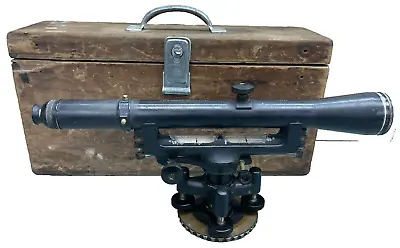 Antique W&LE Gurley Surveyor Transit W/Box  • $299.95