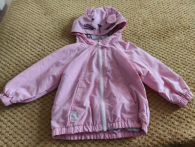 Baby Girls 9-12 Months Next Jacket Waterproof Coat ! Excellent! • £7