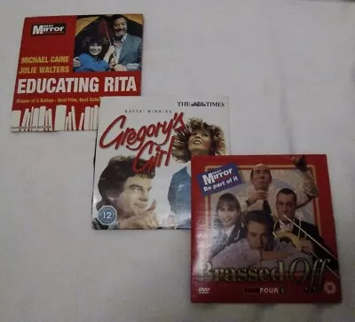 DVDs Educating Rita Gregory's Girl Brassed Off • £1.75