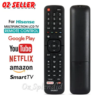 For HISENSE TV Remote EN2B27 Control EN-2B27 RC3394402/01 3139 238 NETFLIX New • $7.65