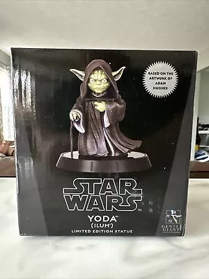 Star Wars Yoda ILUM Adam Hughes SDCC Statue Gentle Giant Solo New In Box 50/1900 • $199.99