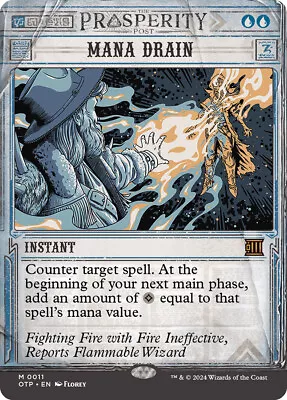 MTG Mana Drain  - Breaking News • $35.69