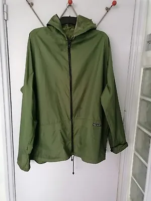 £8 • Buy Vintage Peter Storm Waterproof Jacket Cagoule Anorak Olive Green Size XL Used