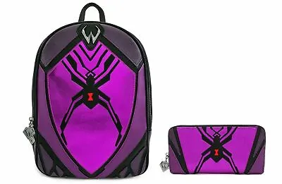 $115.17 • Buy Loungefly Overwatch Widowmaker Cosplay Backpack & Wallet - New