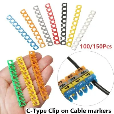 Network Marker Tool Fiber Organizers Identification Sign Cable Labels Tag Box • £4.06