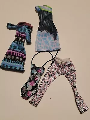 Monster High Dolls G1 Abbey Bominable Clothing Lot Dress Swimsuit Pants No Doll • $15