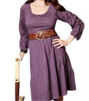 Matilda Jane You And Me Plum Charlie Dress Size S • $13.98