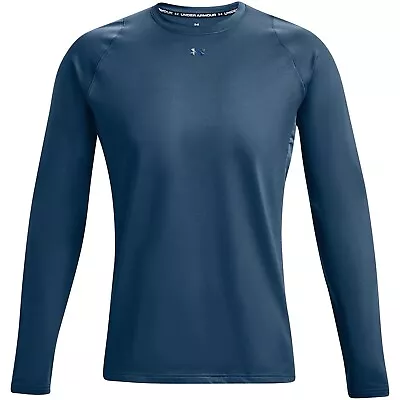 Under Armour Mens Meridian Weatr Long Sleeve Sports Training Fitness Gym • £42