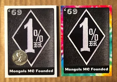 2019 Historic Autographs Mongols MC Founded #93 Mint Nickel & Tie-Dye Parallel  • $14.99