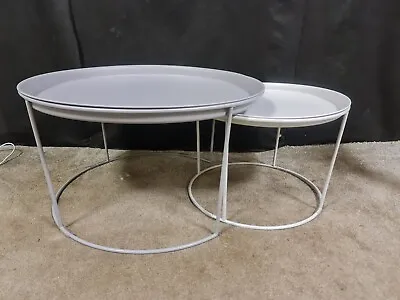 Ex Display Habitat Finley Coffee Table Nest  Grey RRP £110 • £40