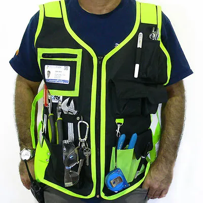 New Electrician Carpenter Framer Plumber Craftman Construction Tool Vest Bag Etc • $24.99