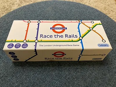 Race The Rails Game Gibsons The London Underground TFL Age 8+ 2-8 Players VGC • £8.99