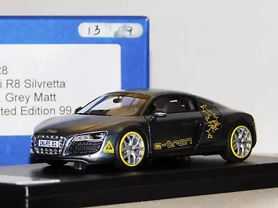 Audi R8 Silvretta Met. Grey Matt Looksmart Lsr8 Lim. 1/100 1/43 • $129.99