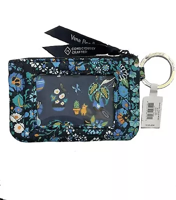 NWT Vera Bradley Zip ID Case In Recycled Cotton Dreamer Paisley • $14