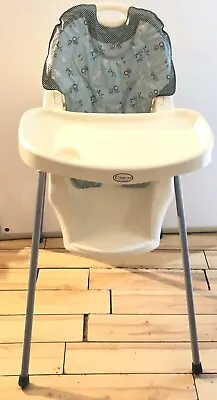 Vintage Cosco Juvenile Baby  High Chair W/ Removable Tray Blue Zoo Animals • $50