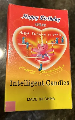 Intelligent Happy Birthday Candles With Music • $8.95