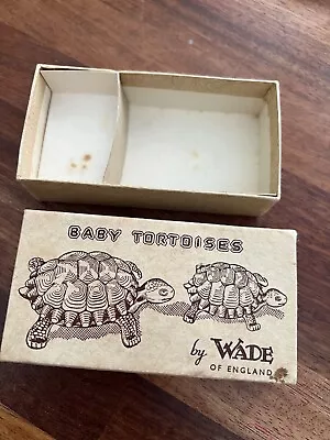 Wade Baby Tortoises Box Only  • £2.99