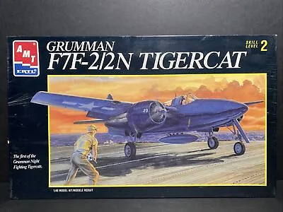 AMT/ERTL 1/48 Grumman F7F-2/2N Tigercat Plastic Model Kit 8844 NISB 1996 • $42.49