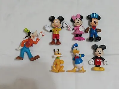 Disney Mickey Mouse And Friends Cake Toppers Figure Toys Lot Goofy Minnie Donald • $15