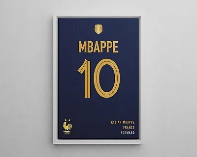 Kylian MBAPPE Jersey Art - FIFA WORLD CUP - France- Digital Download • $14.99