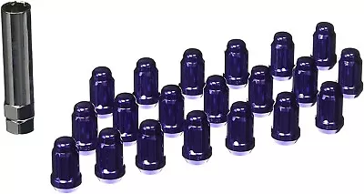 41885L Muteki Chrome Purple 12 X 1.25 Closed End Spline Drive Lug Nut Set W/ Key • $44.95