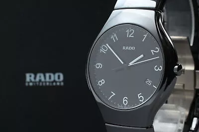 [N MINT W/Box]  RADO Diaster 115.0653.3 Black Ceramic Quartz Men's Watch JAPAN • £361.22