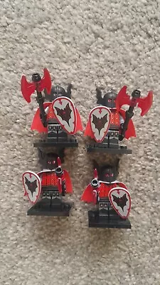 Lego 71045 Minifigures Series 25 Vampire Knight Basil Bat Lord - Set Of 4 • £25