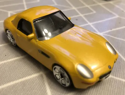 £4 • Buy Real Toy BMW Z8 Coupe 1:58 Scale Model. No Scratches Very Detailed.Rare Yellow