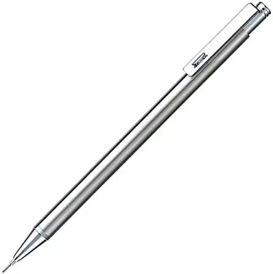 Zebra Mini Mechanical Pencil 0.5 Mm Silver Body (TS-3) • $10.99