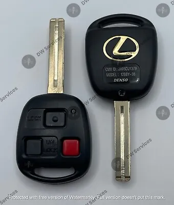 $49.99 • Buy NEW! Lexus 3-button Keyless Entry Remote Head Key Fob HYQ1512V /4D68 GX470 LX470