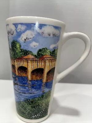 Chaleur D. Burrows Monet Sail Boats  Bridge 14 Ounce Travel Mug • $20