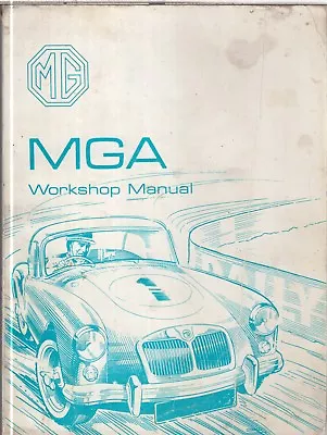 Mg Mga 1500  Mga 1600 & Mga 1600 Mk2 (1955-1962) Original Factory Repair Manual • $49.72