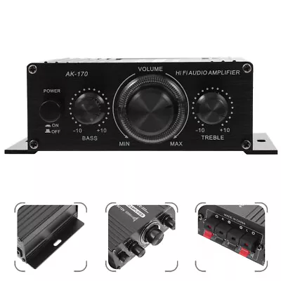  Wireless Stereo Amplifier Professional Sound Mini For Speakers Audio • $32.96