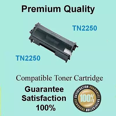 1x Toner TN2250 Compatible With Brother HL2240D HL2242D HL2250DN HL2270D MFC7360 • $15