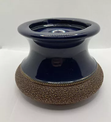 £12 • Buy Antique Lovatts Langley Ware Blue Topped Lidded Tobacco Jar With Pot Lid