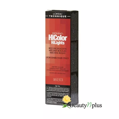 L'Oreal Excellence HiColor HiLights For Dark Hair 1.2 Oz - MAGENTA • $8.79