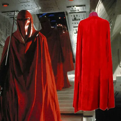 £63.17 • Buy Hot！Star Wars Imperial Emperor's Red Royal Guard Cosplay Costume