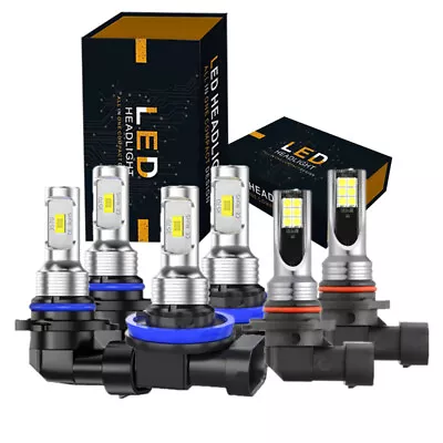 For Mazda CX-9 2007-2012 Combo LED Headlight High Low Beam + Fog Light Bulbs Kit • $35.99