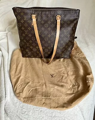 Authentic Pre-Owned Louis Vuitton Cabas Mezzo Tote With Dust Bag • $349