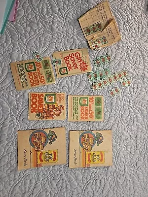 Lot Of 6 S & H Green Stamps And Books • $15