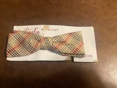 Vtg Men's Clip On Bow Tie • $15