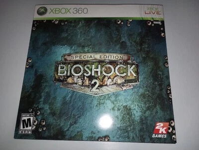 $449 • Buy NEW SEALED BioShock 2 - Xbox 360 Collector’s Edition W/ Vinyl Record - 2010 MINT