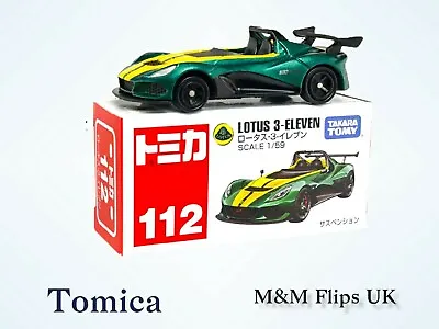 £8 • Buy Takara Tomy Tomica No. 112 Lotus 3-Eleven Scale 1/59 Green Diecast 