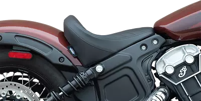 DS Black Vinyl Diamond Stitch Bobber Solo Seat For Indian Scout Bobber 18-20 • $336.95