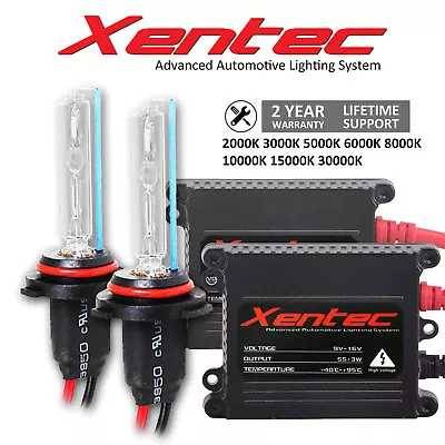 Xentec 55w Xenon Slim Hid Kit H1 H3 H4 H7 H10 H11 H13 9005 9006 9007 • $46.05