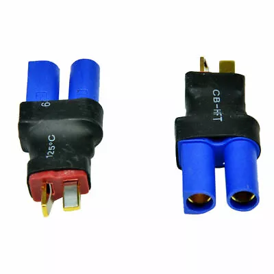 2 PCS No Wire  Male Deans T-Plug  To  Female EC5  Adapter Connector • $5.79