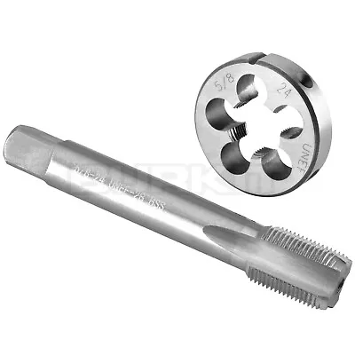 5/8 -24 UNEF Tap And Die Set Right Hand 5/8 X 24 UNEF Thread Tap And Round Die • $19.49