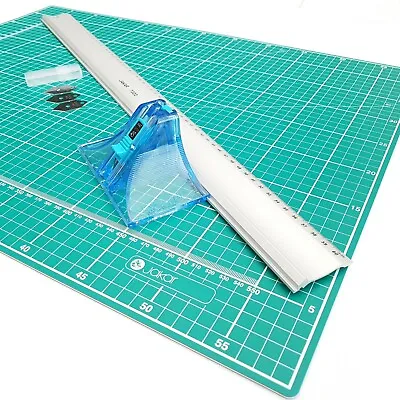 Jakar A3 Picture Photo Mount Cutter 40cm Guide Ruler & Cutting Mat Set Kit  • £29.16